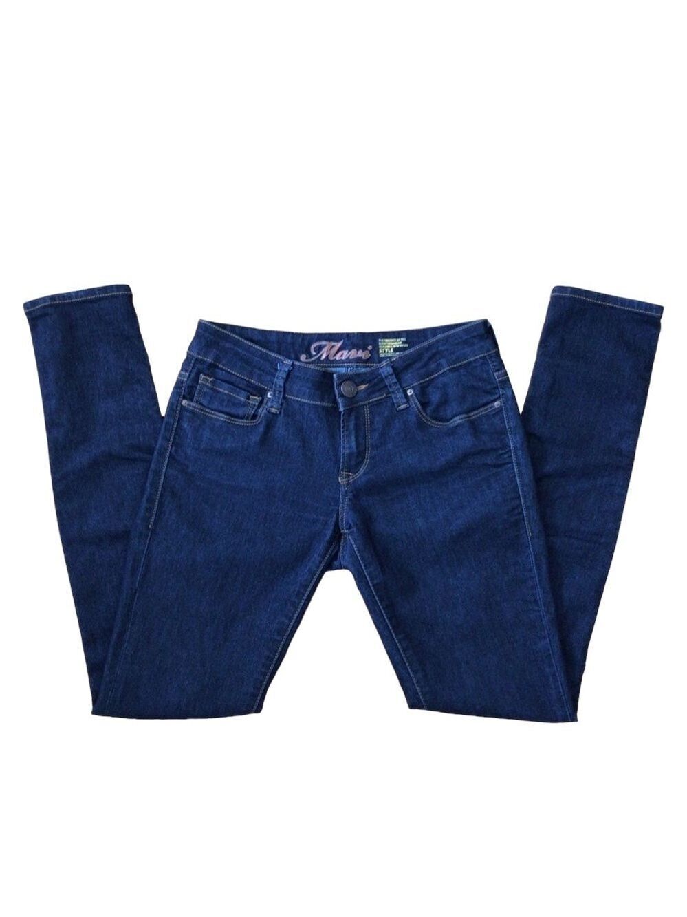 Mavi Serena Super Skinny Low Rise Jeans Dark Wash Stretch Women’s Size 25